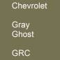 Preview: Chevrolet, Gray Ghost, GRC.